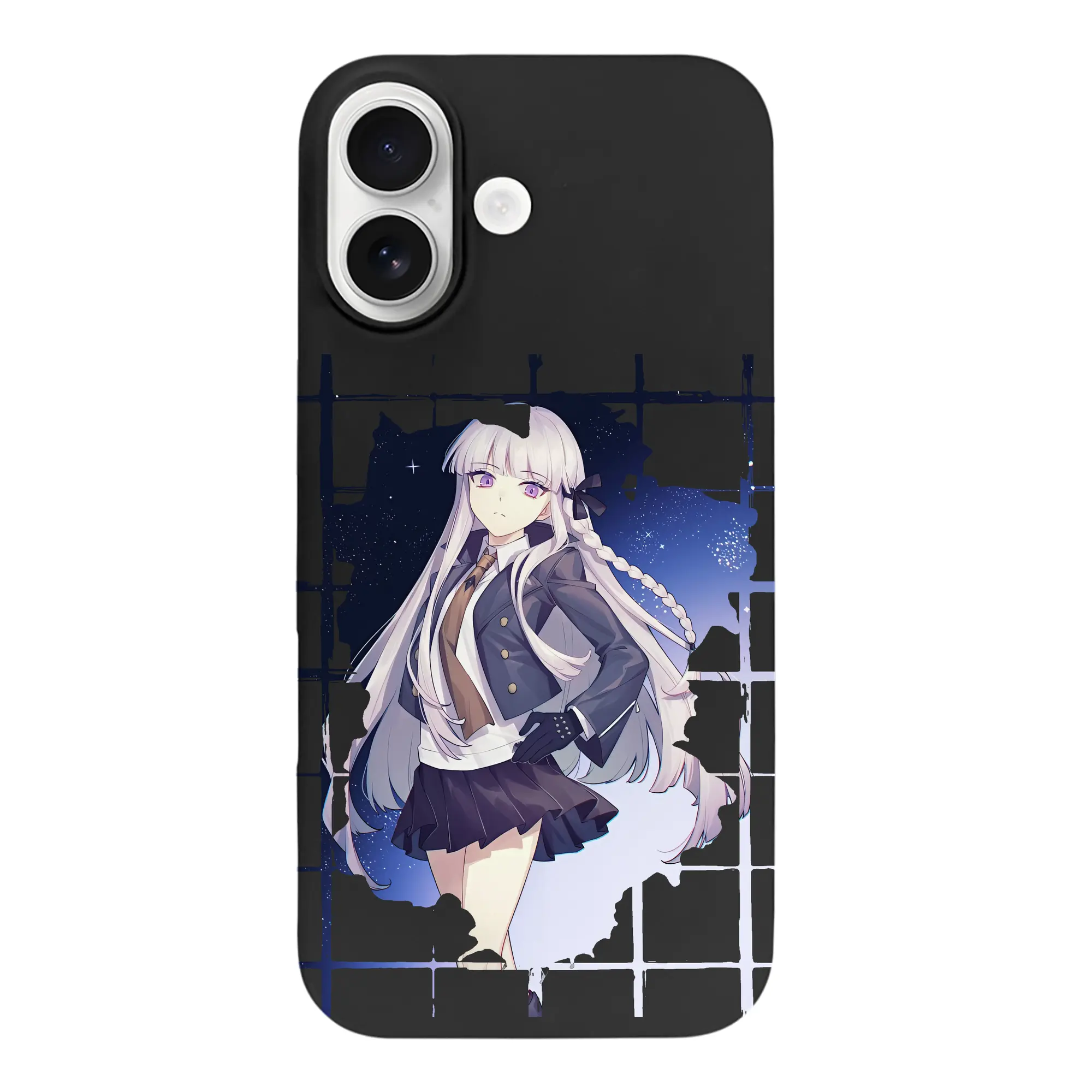 ダンガンロンパ グッズ,霧切響子 - iPhone 17 シリーズ シリコンケース 薄型 耐衝撃 指紋防止 ソフトタッチカバー 精密フィット 傷防止 保護ケース iPhone 17/17 Air/17 Pro/17 Pro Max 対応